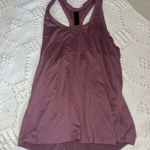 Yogalicious Red and Purple Sleeveless Tank Top